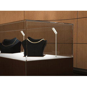 Подсветка для витрин 7162 71-62-999 warm white silver