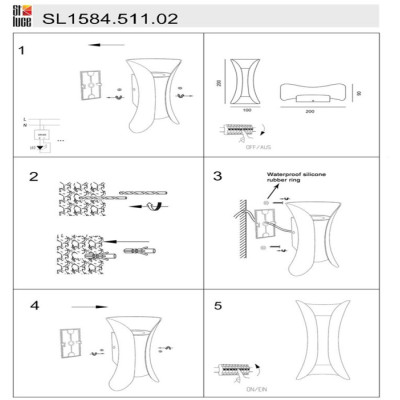 Архитектурная подсветка Cosetto SL1584.511.02